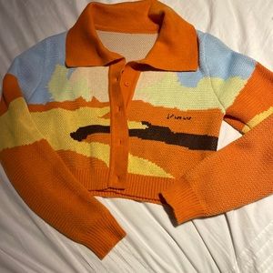 Inspired cardigan top